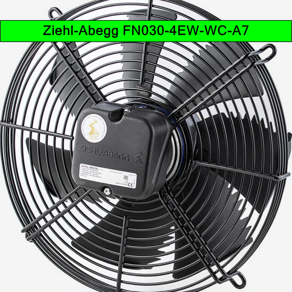 Ziehl Abegg FN030-4EW.WC.A7 230V 50Hz 95W